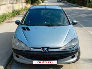 2004 Peugeot 206, серый, 370000 рублей, вид 1