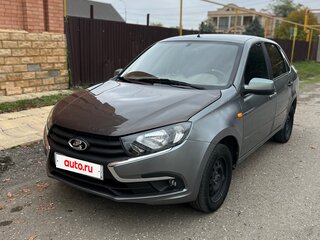 2013 Lada (ВАЗ) Granta I, серый, 399000 рублей, вид 1