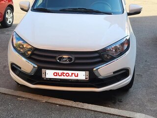 2021 Lada (ВАЗ) Granta I Рестайлинг, белый, 770000 рублей, вид 1