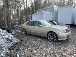 2002 Lexus LS 430 III, жёлтый, 1150000 рублей, вид 2