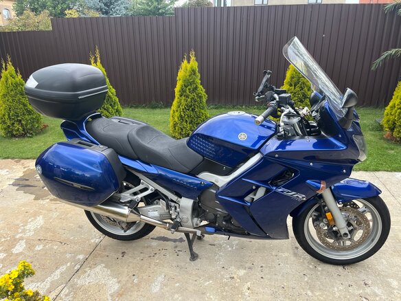 2004 Yamaha FJR1300, синий, 600000 рублей - вид 6