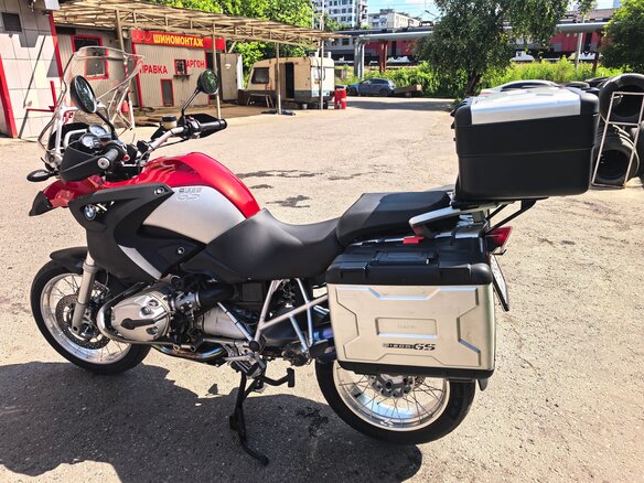 2007 BMW R 1200 GS, пурпурный, 750000 рублей - вид 2