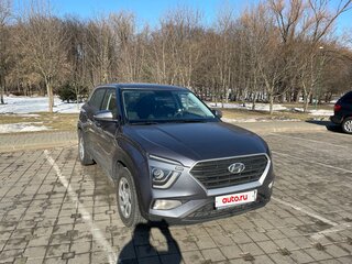 2021 Hyundai Creta II, серый, 1910000 рублей, вид 4