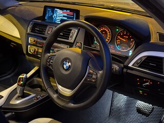 2015 BMW 1 серии 118i II (F20/F21) Рестайлинг, серый, 1250000 рублей, вид 5