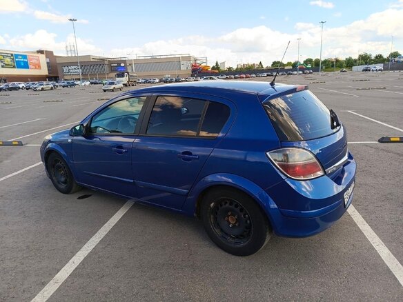 2008 Opel Astra H Рестайлинг, синий, 405000 рублей - вид 6
