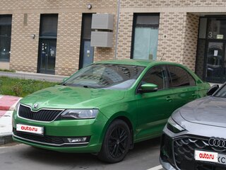 2018 Skoda Rapid I Рестайлинг, зелёный, 1620000 рублей, вид 1