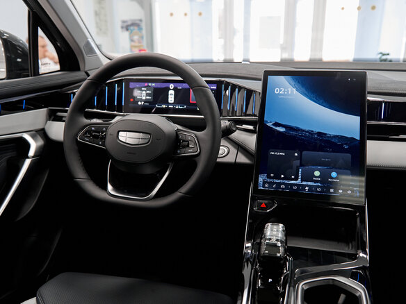 2026 Geely Atlas II, зелёный - вид 14