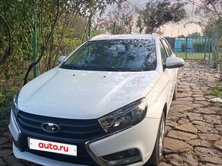 2021 Lada (ВАЗ) Vesta SW I, белый, 1300000 рублей, вид 1