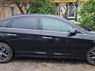 2017 Hyundai Sonata VII (LF), чёрный, 1850000 рублей, вид 4