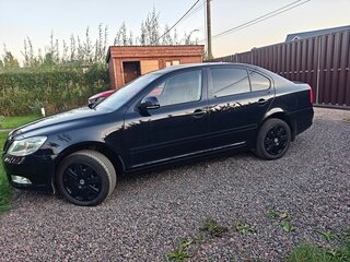 2013 Skoda Octavia II (A5) Рестайлинг, чёрный, 890000 рублей, вид 5