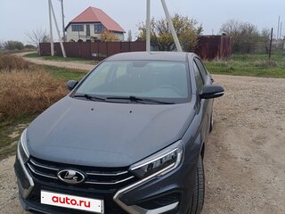 2024 Lada (ВАЗ) Vesta I Рестайлинг (NG), серый, 1450000 рублей, вид 2