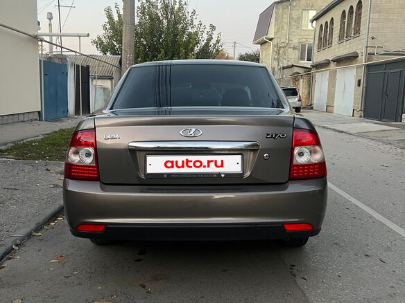2007 Lada (ВАЗ) Priora I, серый, 450000 рублей - вид 6