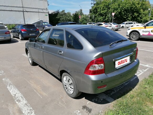 2008 Lada (ВАЗ) Priora I, серый, 170000 рублей - вид 5