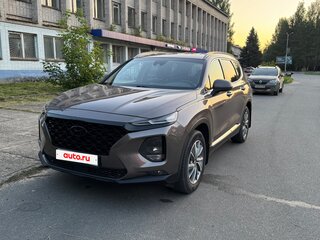 2019 Hyundai Santa Fe IV, серый, 2250000 рублей, вид 3