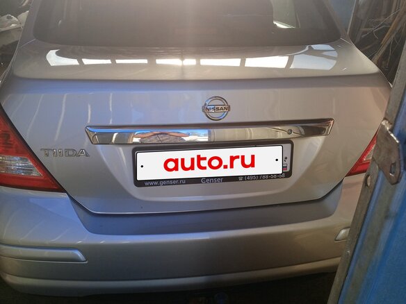 2008 Nissan Tiida I, серебристый, 650000 рублей - вид 8