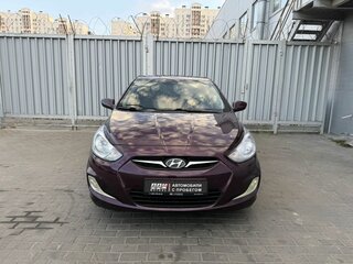 2011 Hyundai Solaris I, фиолетовый, 675000 рублей, вид 2