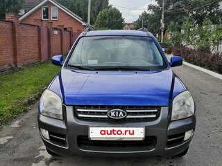 2007 Kia Sportage II, синий, 730000 рублей, вид 1