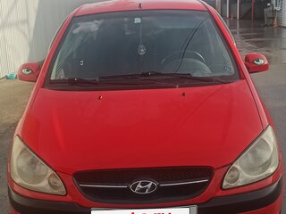 2006 Hyundai Getz I Рестайлинг, красный, 420000 рублей, вид 2