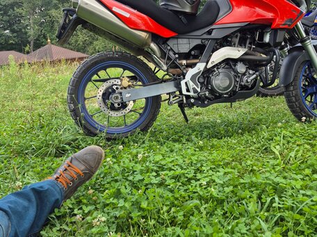 2005 Aprilia Pegaso 650 Strada, красный, 420000 рублей, вид 3
