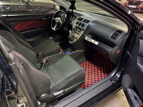 2003 Honda Civic Type R VII Рестайлинг, чёрный, 1050000 рублей - вид 15