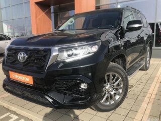 2019 Toyota Land Cruiser Prado 150 Series Рестайлинг 2, чёрный, 3900000 рублей, вид 1
