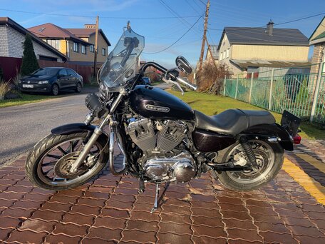 2008 Harley-Davidson Sportster 1200, фиолетовый, 670000 рублей, вид 1
