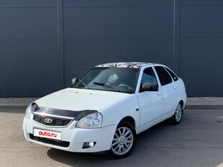 2014 Lada (ВАЗ) Priora I Рестайлинг, белый, 380000 рублей, вид 1