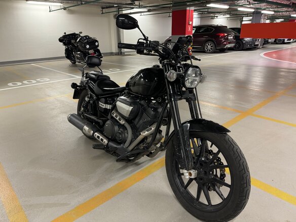 2011 Yamaha XV950 Bolt, чёрный, 700000 рублей - вид 2