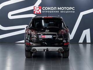 2012 Hyundai Santa Fe II Рестайлинг, чёрный, 1579900 рублей, вид 4