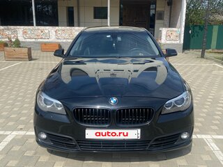 2014 BMW 5 серии 520i VI (F10/F11/F07) Рестайлинг, чёрный, 1690000 рублей, вид 2