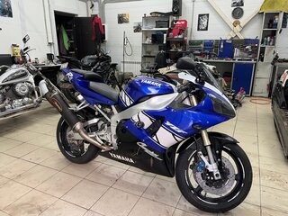 2001 Yamaha YZF-R1, синий, 500000 рублей, вид 1
