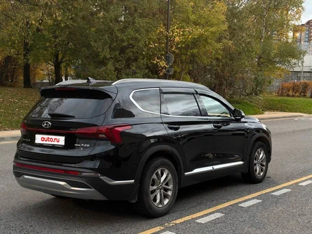 2021 Hyundai Santa Fe IV Рестайлинг, чёрный, 3390000 рублей, вид 5