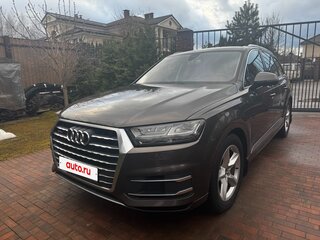 2015 Audi Q7 II (4M), коричневый, 3700000 рублей, вид 1