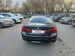 2019 BMW 5 серии 518d VII (G30/G31/G38), чёрный, 3250000 рублей, вид 4