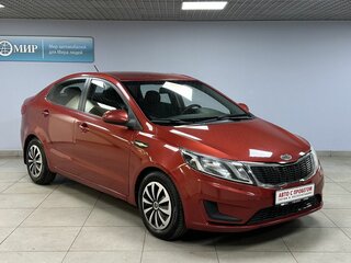 2012 Kia Rio III, красный, 750000 рублей, вид 3