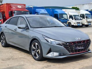 2022 Hyundai Elantra VII (CN7), серый, 1350000 рублей, вид 3