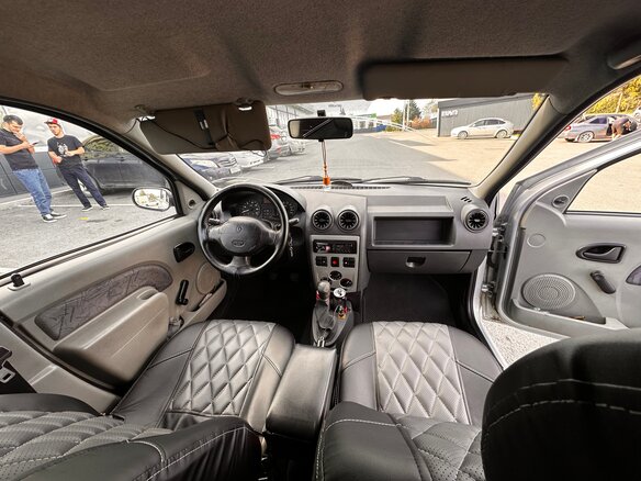 2007 Renault Logan I, серебристый, 270000 рублей - вид 5