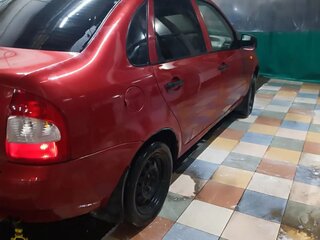 2010 Lada (ВАЗ) Kalina I, серебристый, 175000 рублей, вид 3