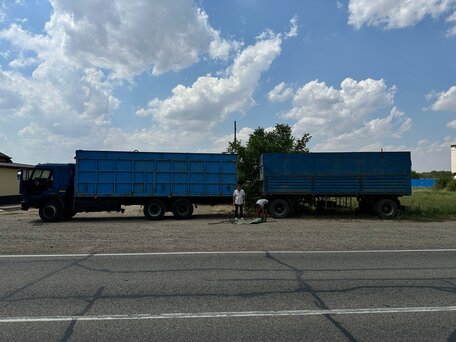 2004 КамАЗ 65117, синий, 1400000 рублей, вид 1