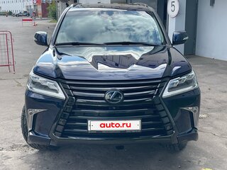 2017 Lexus LX 570 III Рестайлинг 2, синий, 10550000 рублей, вид 2