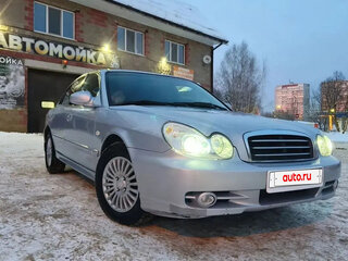 2007 Hyundai Sonata ТагАЗ IV (EF) Рестайлинг, серебристый, 500000 рублей, вид 2