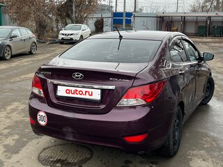2011 Hyundai Solaris I, фиолетовый, 499999 рублей, вид 4