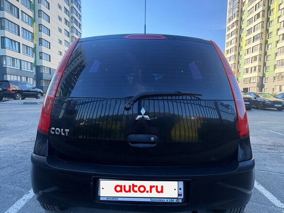 2005 Mitsubishi Colt VI (Z20/Z30), чёрный, 360000 рублей - вид 3