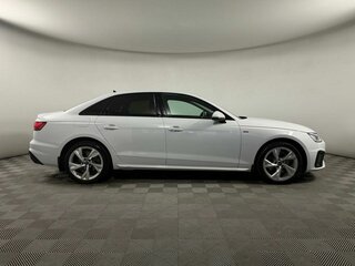 2021 Audi A4 40 TFSI V (B9) Рестайлинг, белый, 3099000 рублей, вид 4