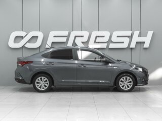 2021 Hyundai Solaris II Рестайлинг, серый, 1480000 рублей, вид 5