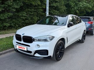 2017 BMW X6 40d II (F16), белый, 4350000 рублей, вид 1