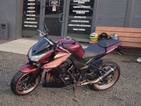 2010 Kawasaki Z 1000, коричневый, 600000 рублей, вид 1