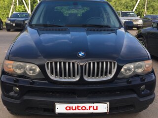 2005 BMW X5 3.0i I (E53) Рестайлинг, чёрный, 1150000 рублей, вид 1