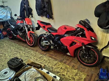 2006 Honda CBR 1000 RR/RA Fireblade, красный, 686686 рублей, вид 3