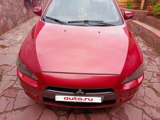 2008 Mitsubishi Lancer X, красный, 680000 рублей, вид 3